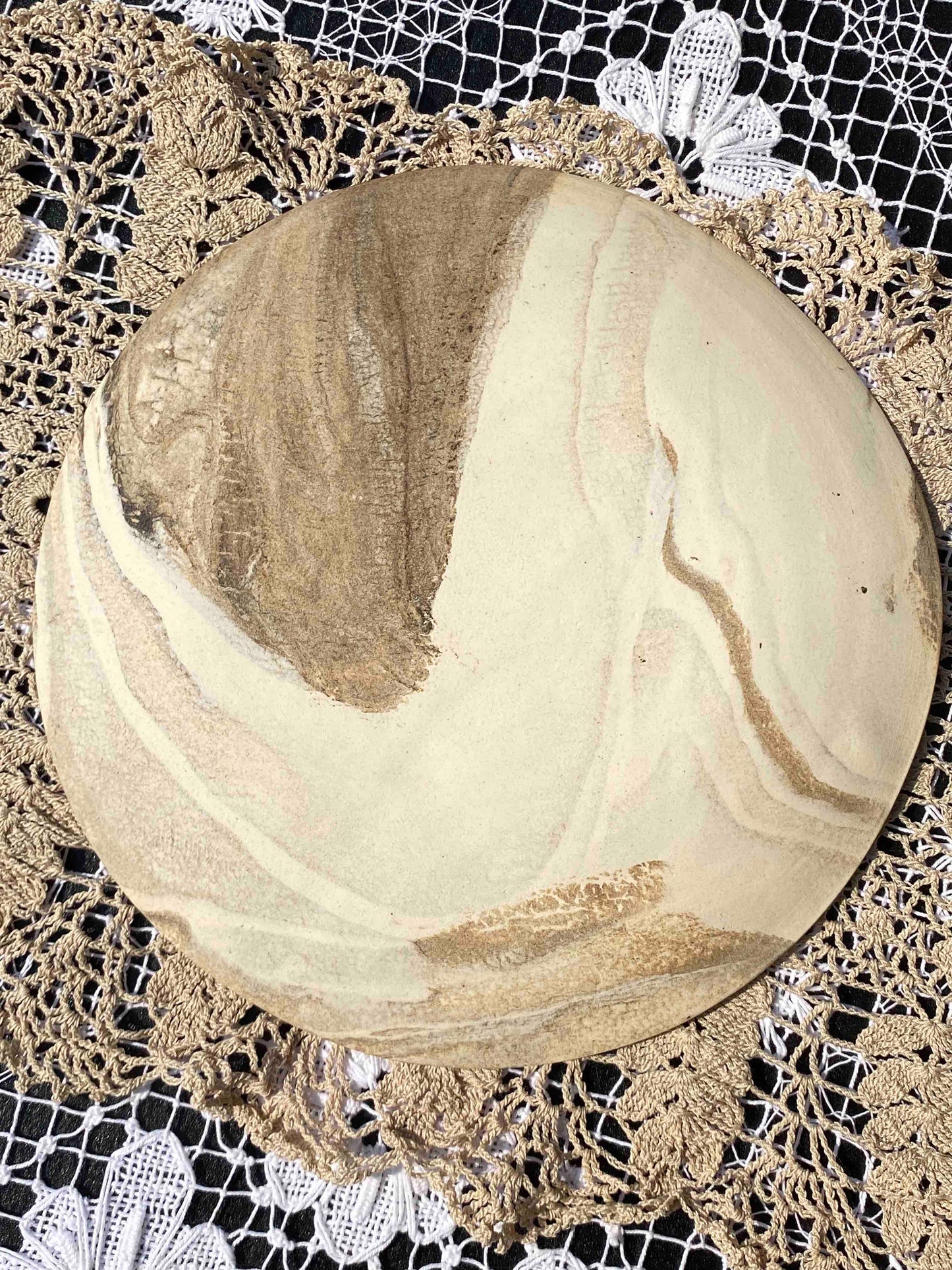 CAITLIN PRINCE - ONE OF A KIND SMALL MARBLED PLATE