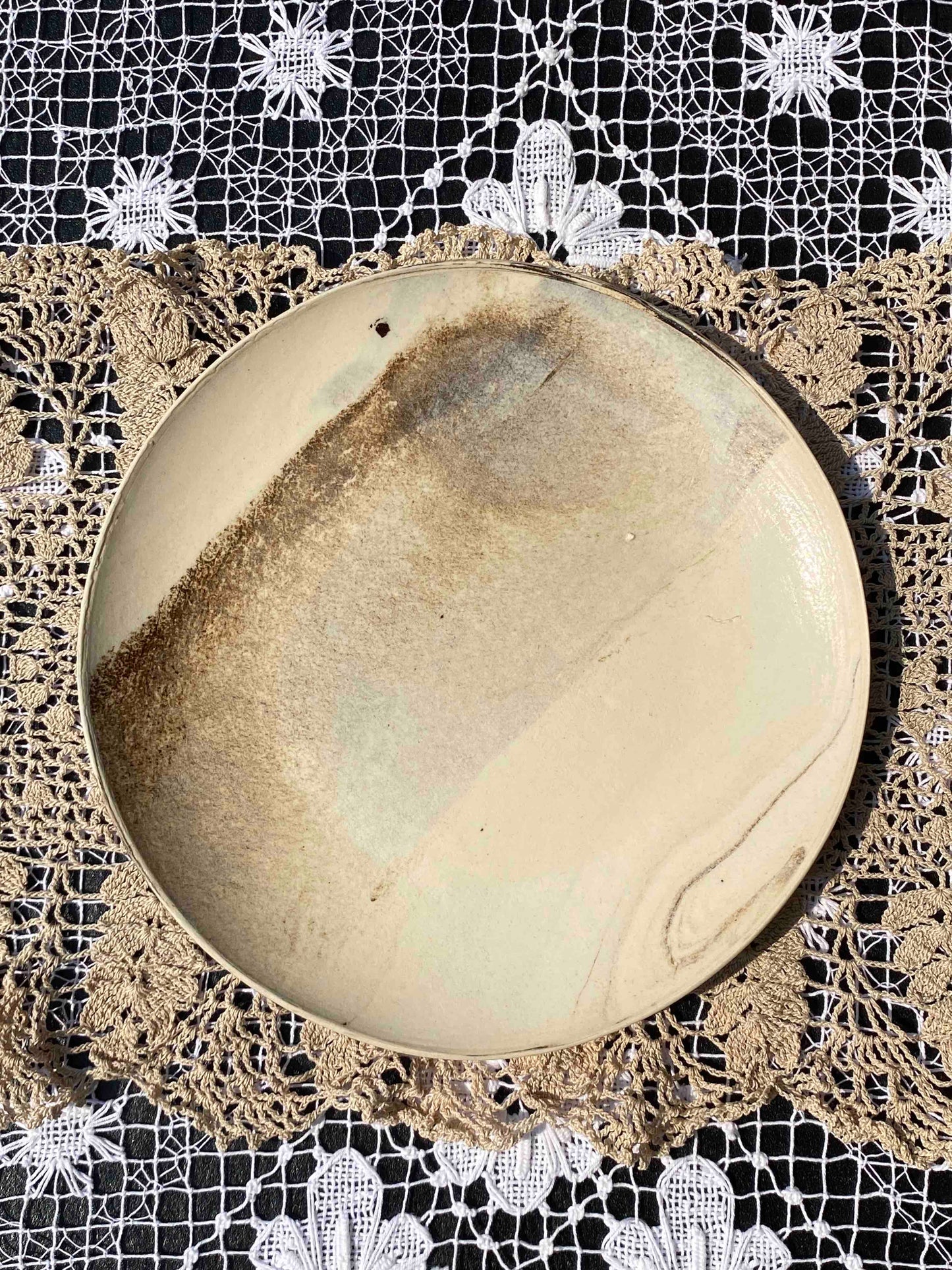 CAITLIN PRINCE - ONE OF A KIND SMALL MARBLED PLATE